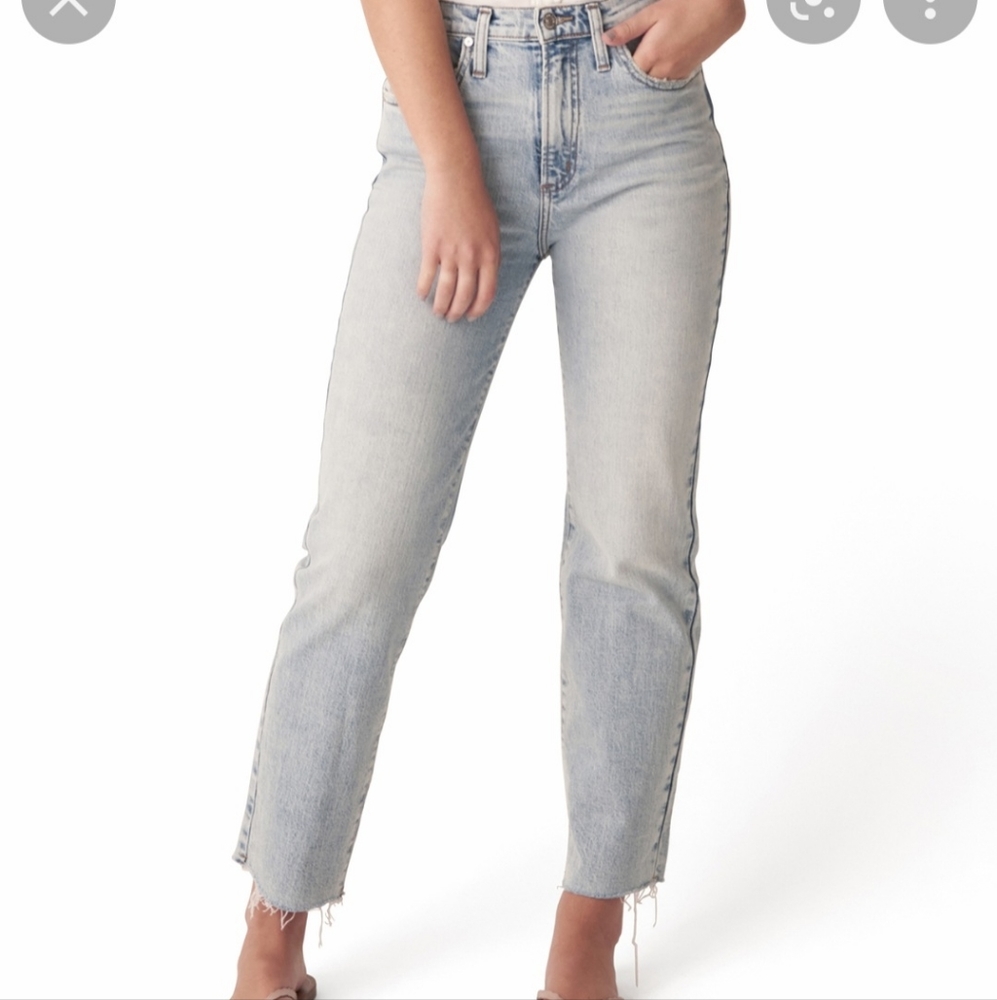 Silver highly desirable straight jeans